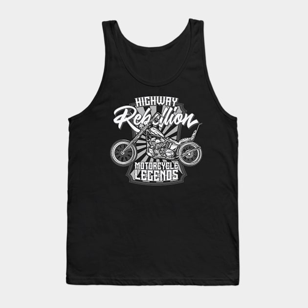 Vintage Motorcycles Tank Top by animericans